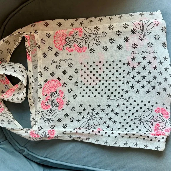 Free People Patterned Tote Bag - Picture 3 of 3
